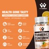 Turmeric Curcumin Gummies with Ginger & Black Pepper Extract -