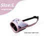 Dog Muzzle, 1 Muzzle for Dogs, Soft Nylon Print Muzzle