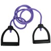 Finoa 22152 Fitness Tube with Handle, Fitness Cable Plus, Lavender