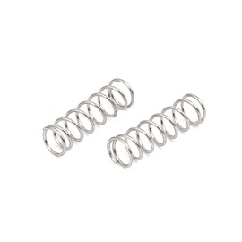sourcingmap Compression Spring,304 Stainless Steel,3mm OD,0.3mm Wire Size,10mm Free Length,Silver Tone,20Pcs