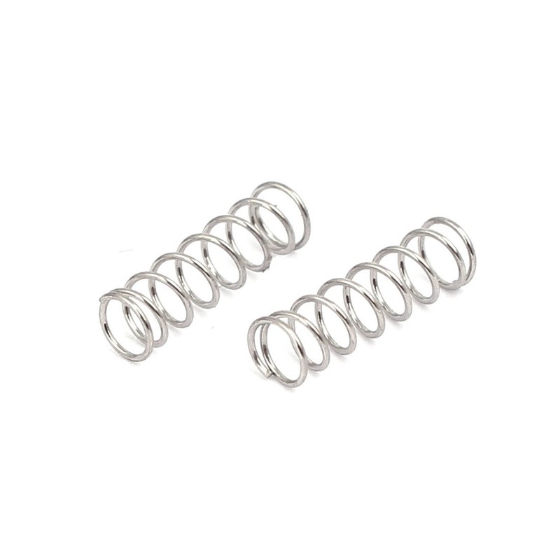 sourcingmap Compression Spring,304 Stainless Steel,3mm OD,0.3mm Wire Size,10mm Free Length,Silver
