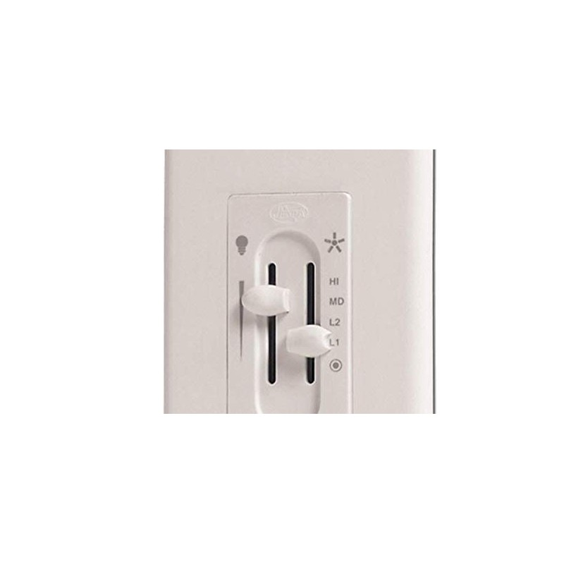 Hunter Dual Slide Ceiling Fan Wall Control Switch - for