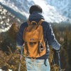 Compass Keychain 3 in 1 Carabiner Compass Thermometer Hook for