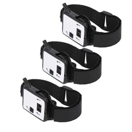 Golf Shot Counter, 3Pcs Mini Wristband Golf Stroke Score Counter Manual Dial Indicator Golfers Scorer Wrist Golf Counter for Golf Course