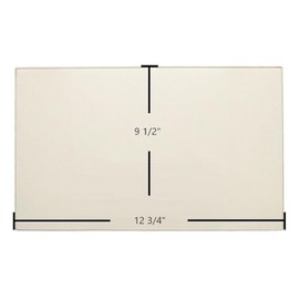 Total Hearth Hearthstone Tribute 8040 Ceramic Glass Panel – Replacement for Part #90-58405 (12 3/4" x 9 1/2")