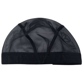AQA KP-1935 0102 Mesh Swim Cap, Black, L