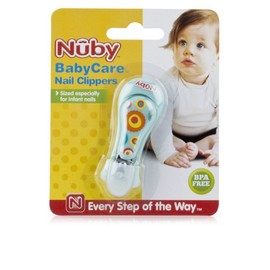 Nuby Nuby Baby Care Nail Clippers, Colors May Vary