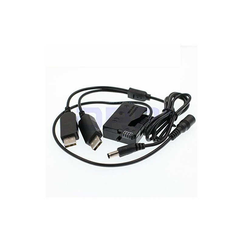 DRRI ACK-E8 Dual USB Power Adpater for EOS Rebel T2i