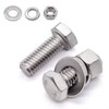 M8 x 25mm (8 Sets) Stainless Steel Hex Bolts Hex