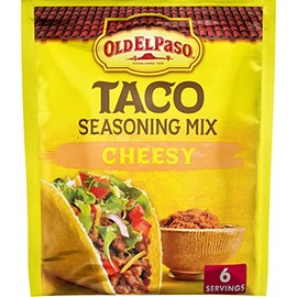 Old El Paso Cheesy Taco Seasoning Mix, Original, 1 oz (Pack of 32)