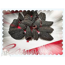 PEACE PAVILION Dried Arctic Deep Sea Natural Sea Cucumber Standard Bag Package(1 lb) 454g(with Ribs/Belt Bandage)