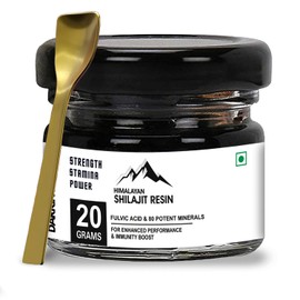 500mg Shilajit Supplement - Shilajit Pure Himalayan Organic Shilajit Resin with Highest Potency, Original From Himalayan resin with 84+ Fulvic Acid