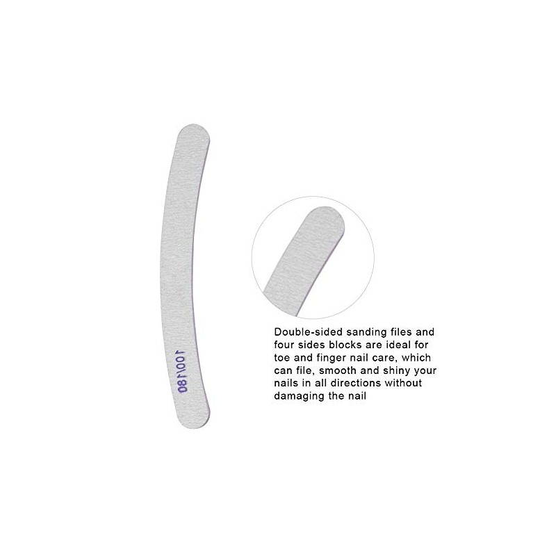 Nail Art Buffer, Lima de esponja para lijado de uñas