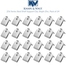 Knape & Vogt 256P-ZC Shelf Support - 24 piece