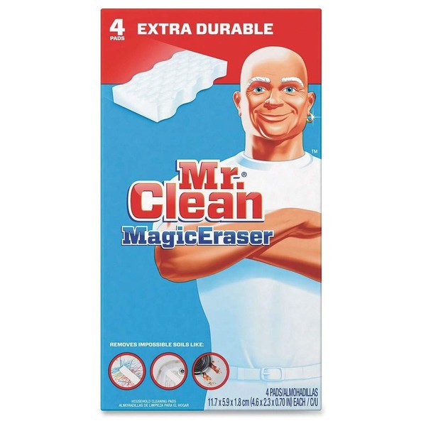 Mr. Clean Magic Eraser Extra Power Pads, Box of 4