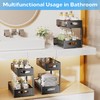 Under Sink Organizer, 2 Tier Pull out Cabinet Organizer Baskets