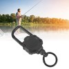 Magnetic Retractable Keychain Stainless Steel Wire Easy Pull Buckle Carabiner