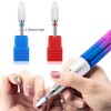 MIRKUZI Nail Files & Polishing Blocks 2 Piece Ceramic Nail
