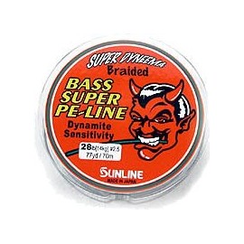 サンライン(SUNLINE) PEライン バス スーパー 70m 1号 12lb ディープグリーン