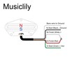 Musiclily Pro TL-DPMA Alnico 5 Dual Single Coil Sized Humbucker