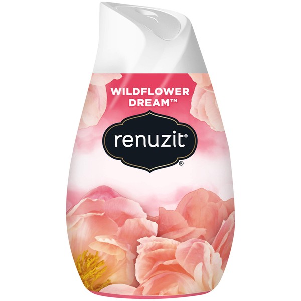 Renuzit Adjustables Gel Air Freshener, Wildflower Dream, 7 Ounce