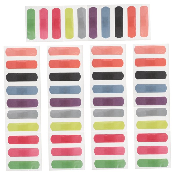 Totority 50pcs Boys and Girls Cartoon Elastic Breathable and Comfortable