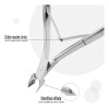 SHINETOUR Stainless Steel Nail Cuticle Pliers Pedicure Pliers Alicate Para