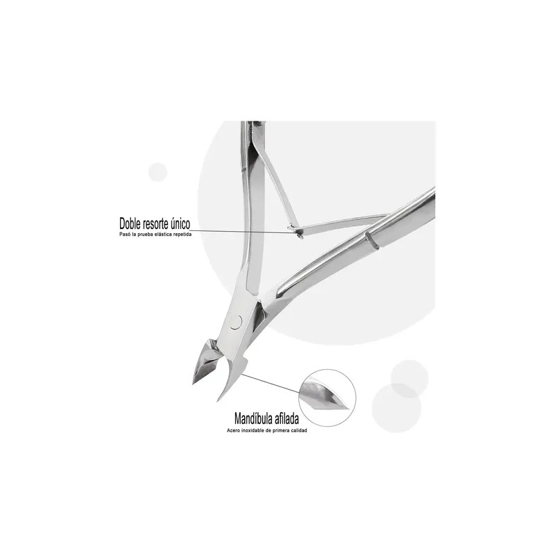 SHINETOUR Stainless Steel Nail Cuticle Pliers Pedicure Pliers Alicate Para