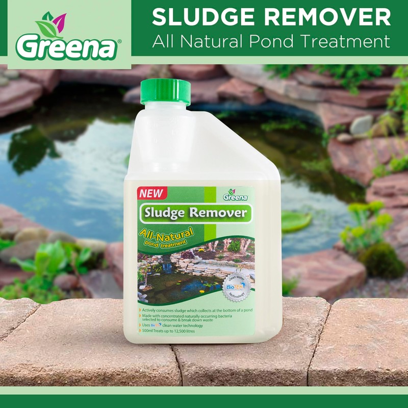 Greena® All Natural Sludge Remover - Actively consumes sludge which