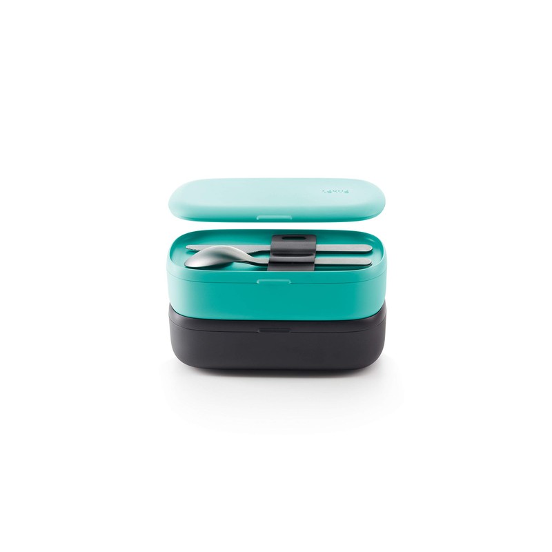 Lékué 301000 Cutlery Set for Taking Away, Silver