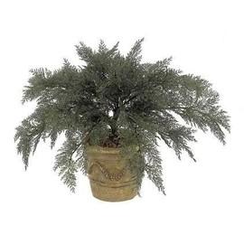Windowbox 37 Inch Outdoor UV Rated Artificial Spreading Juniper
