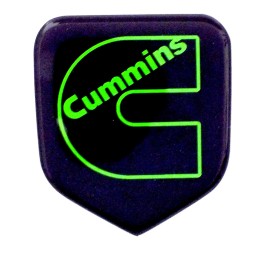 N/A GRILLE EMBLEM fits RAM DIESEL 1994-2002 Black/Lime Green Outline