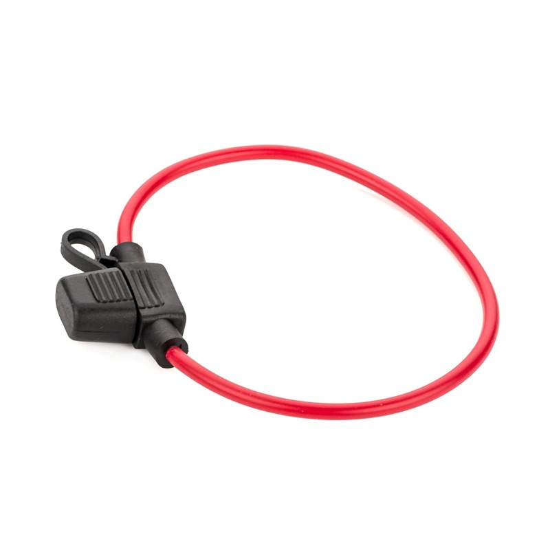 LST 5 x car fuse holder with blade fuse, 20
