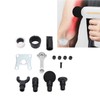 Muscle Massage Gun Replaceable Heads Aluminium Alloy 4 Different Heads