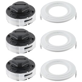 CARBBIA 3PCS C3-2 Trimmer Head Spools 4006 710 2106 with Base Cover Compatible with Stihl FSA 57 Trimmer Head Spool 4006 710 2126 4006 710 214 4009 710 4304 4006-710-2106 4006-710-2126 4006-710-2140