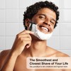 Matte Black Double Edge Safety Razor with Stand, Single Blade