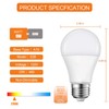 Anqueen Lin A19 LED Light Bulbs 60 Watt Equivalent, 2700K