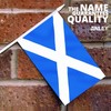 Anley Scotland Mini Flag 12 Pack - Hand Held Small