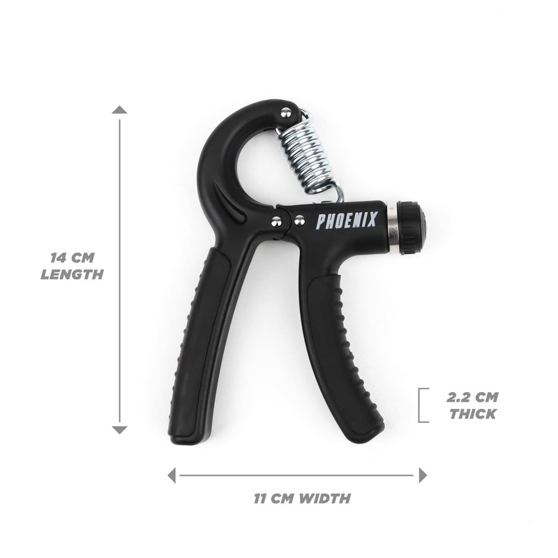 Phoenix Fitness Hand Grip Strengthener - 1 Pack 5-60kg Hand