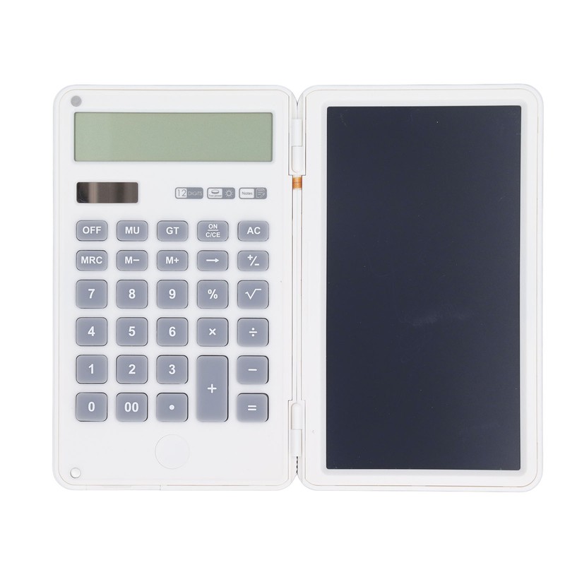 Calculator Handwriting Board Foldable Portable 12 Digits Display Scientific Electronic
