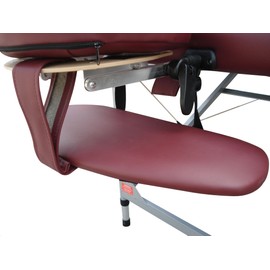 Therapist's Choice® Hanging Arm Rest for Massage Tables (Burgundy)