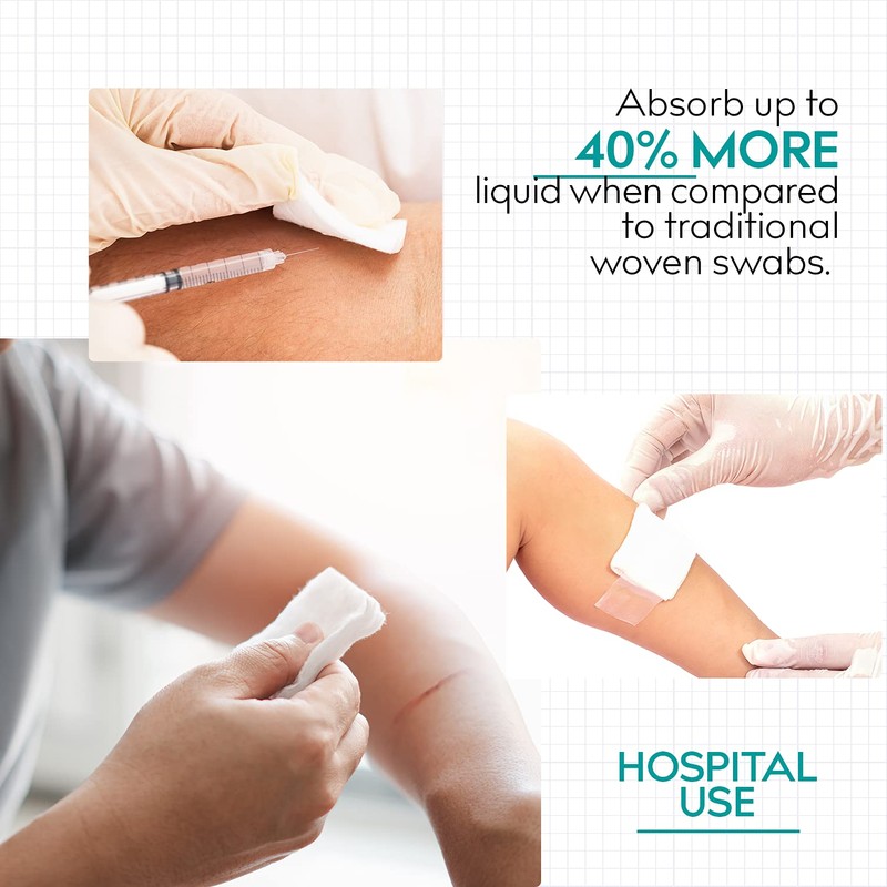 Medrull Non-Woven Sterile Ultra Soft 4-Ply Compresses - 10 x