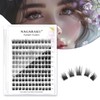 NAGARAKU DIY T50 Cluster Eyelash Extensions, Pack of 108, Wide