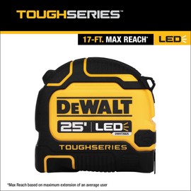 25FT LIGHTED TAPE MEASURE
