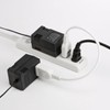 Sanwa Supply TAP-EX21003 Power Extension Cord 1.0 ft (0.3 m),