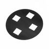 Signs ByLITA Circle Absolutely No Indoor Smoking Thank You Sign