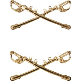 Rothco Men's Gold Officer's Cavalry Military Pin