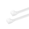 LogiLink KAB0001 Cable Ties, PA66, Pack of 100, Transparent, W: