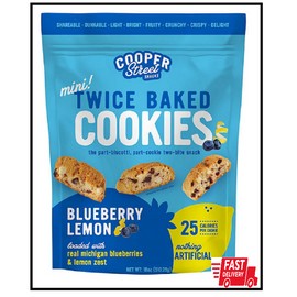Cooper Street Blueberry Lemon Cookies 18 oz Nut Free, Dairy Free, Non-GMO