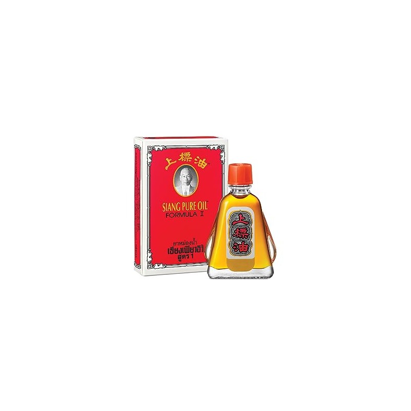 Siang Pure Oil Original Red Formula 7ml (Pack of 3)